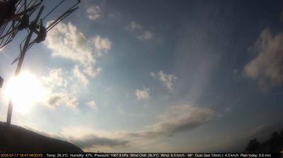 immagine della webcam nei dintorni di San Germano dei Berici: webcam Longare