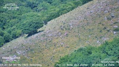 immagine della webcam nei dintorni di Rocca Pia: webcam Scontrone