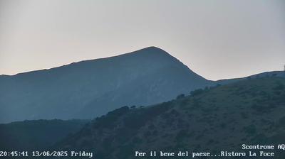 immagine della webcam nei dintorni di Villetta Barrea: webcam Scontrone