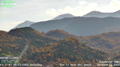 immagine della webcam nei dintorni di Capracotta: webcam Scontrone