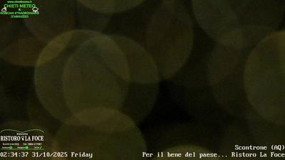 immagine della webcam nei dintorni di Rocca Pia: webcam Scontrone