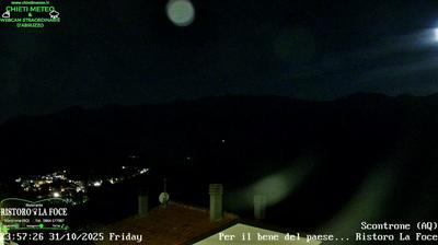 immagine della webcam nei dintorni di Acquaviva d'Isernia: webcam Scontrone