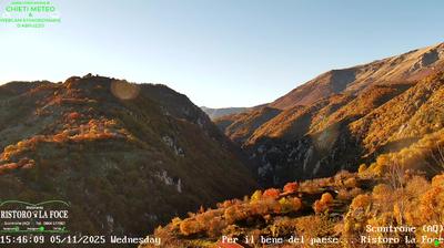 immagine della webcam nei dintorni di Monteroduni: webcam Scontrone