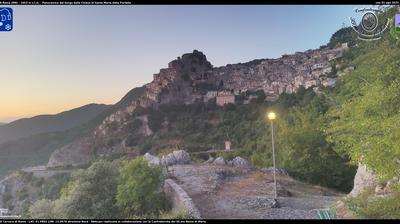 immagine della webcam nei dintorni di Colle di Tora: webcam Cervara di Roma
