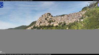 immagine della webcam nei dintorni di Campo Staffi: webcam Cervara di Roma