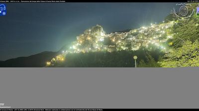 immagine della webcam nei dintorni di Castellafiume: webcam Cervara di Roma