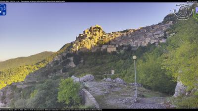 immagine della webcam nei dintorni di Piglio: webcam Cervara di Roma