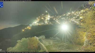 immagine della webcam nei dintorni di Borgorose: webcam Cervara di Roma