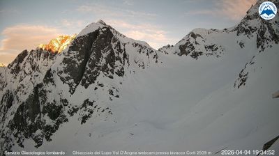 immagine della webcam nei dintorni di Bratto: webcam Valbondione