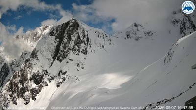 immagine della webcam nei dintorni di Sondrio: webcam Valbondione