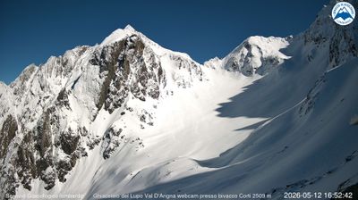 immagine della webcam nei dintorni di Cima Bianca: webcam Valbondione
