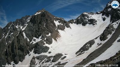 immagine della webcam nei dintorni di Schilpario: webcam Valbondione