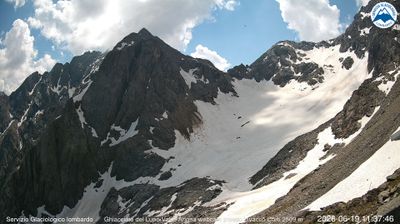immagine della webcam nei dintorni di Lanzada: webcam Valbondione