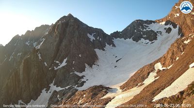 immagine della webcam nei dintorni di Montagna in Valtellina: webcam Valbondione