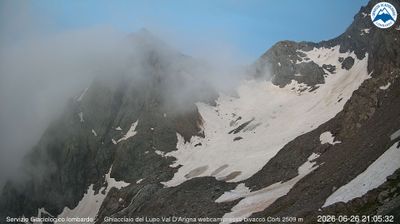 immagine della webcam nei dintorni di Cima Bianca: webcam Valbondione