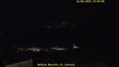 immagine della webcam nei dintorni di Acquaviva d'Isernia: webcam Macchia d'Isernia