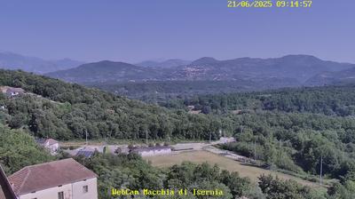immagine della webcam nei dintorni di Monteroduni: webcam Macchia d'Isernia