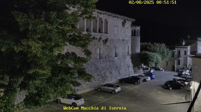 immagine della webcam nei dintorni di Acquaviva d'Isernia: webcam Macchia d'Isernia
