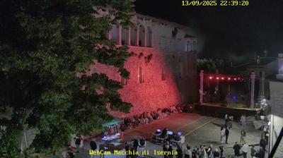 immagine della webcam nei dintorni di Bojano: webcam Macchia d'Isernia