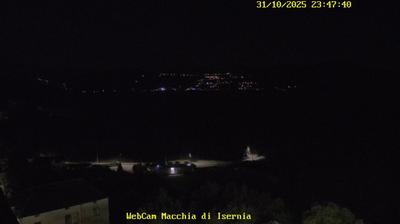 immagine della webcam nei dintorni di Acquaviva d'Isernia: webcam Macchia d'Isernia