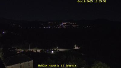 immagine della webcam nei dintorni di Colle d'Anchise: webcam Macchia d'Isernia