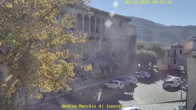 immagine della webcam nei dintorni di Piedimonte Matese: webcam Macchia d'Isernia