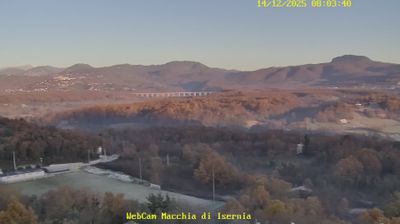 immagine della webcam nei dintorni di Acquaviva d'Isernia: webcam Macchia d'Isernia