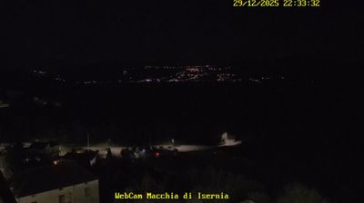 immagine della webcam nei dintorni di Acquaviva d'Isernia: webcam Macchia d'Isernia