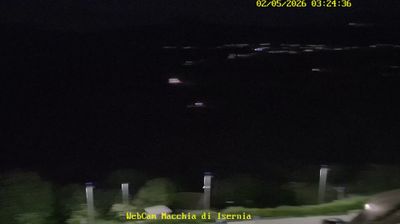immagine della webcam nei dintorni di Acquaviva d'Isernia: webcam Macchia d'Isernia