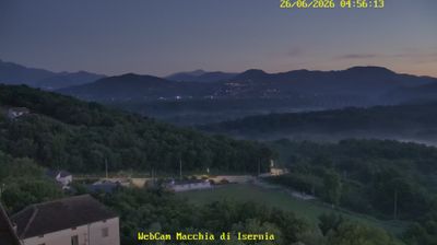 immagine della webcam nei dintorni di Colle d'Anchise: webcam Macchia d'Isernia