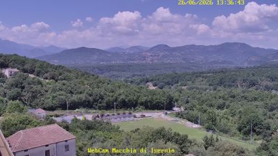 immagine della webcam nei dintorni di Santa Maria del Molise: webcam Macchia d'Isernia