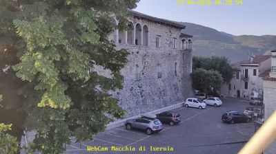 immagine della webcam nei dintorni di Piedimonte Matese: webcam Macchia d'Isernia