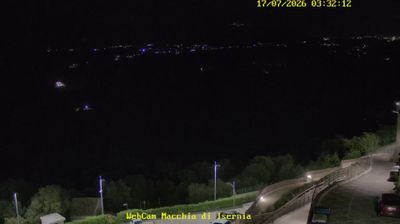 immagine della webcam nei dintorni di Campitello Matese: webcam Macchia d'Isernia