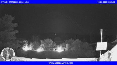 immagine della webcam nei dintorni di Castiglion Fiorentino: webcam Città di Castello