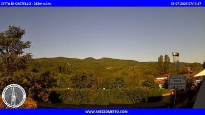 immagine della webcam nei dintorni di Arezzo: webcam Città di Castello