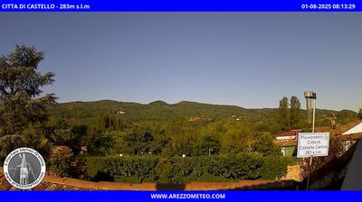 immagine della webcam nei dintorni di Trestina: webcam Città di Castello
