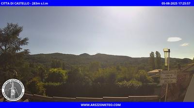 immagine della webcam nei dintorni di Monte Santa Maria Tiberina: webcam Città di Castello
