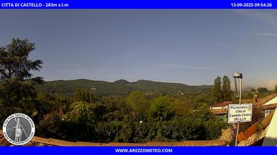 immagine della webcam nei dintorni di Cortona: webcam Città di Castello
