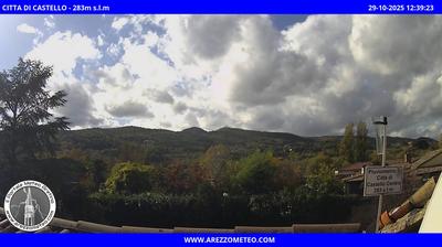 immagine della webcam nei dintorni di Gubbio: webcam Città di Castello