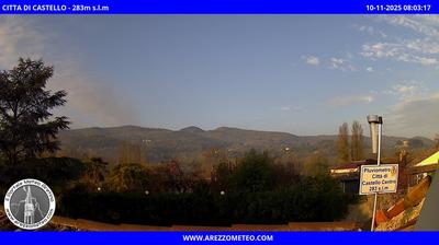 immagine della webcam nei dintorni di San Giustino: webcam Città di Castello