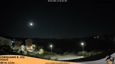 immagine della webcam nei dintorni di Roggiano Gravina: webcam Schiavonea di Corigliano