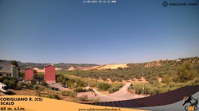immagine della webcam nei dintorni di Bisignano: webcam Schiavonea di Corigliano
