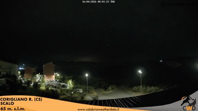 immagine della webcam nei dintorni di San Pietro in Guarano: webcam Schiavonea di Corigliano