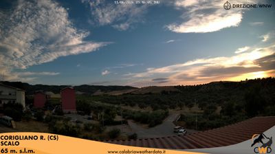 immagine della webcam nei dintorni di San Pietro in Guarano: webcam Schiavonea di Corigliano