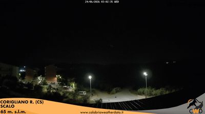 immagine della webcam nei dintorni di Camigliatello Silano: webcam Schiavonea di Corigliano