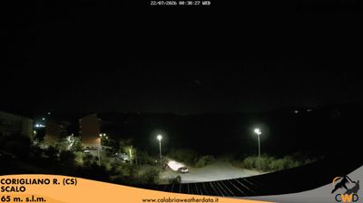 immagine della webcam nei dintorni di San Pietro in Guarano: webcam Schiavonea di Corigliano