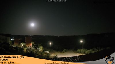 immagine della webcam nei dintorni di San Pietro in Guarano: webcam Schiavonea di Corigliano