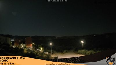 immagine della webcam nei dintorni di San Pietro in Guarano: webcam Schiavonea di Corigliano