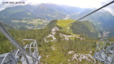 Preview delle webcam di Colere › Nord-Est: Rifugio Chalet Plan del Sole - Colere Ski Area 2200