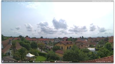 immagine della webcam nei dintorni di San Francesco al Campo: webcam Torino Caselle